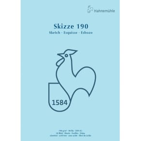 Skizzenblock Hahnemühle Neutral 60 127 430, A5, 50 Blatt, 190g/m²