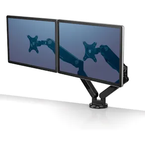 Monitorarm FELLOWES Platinum gas dubbel