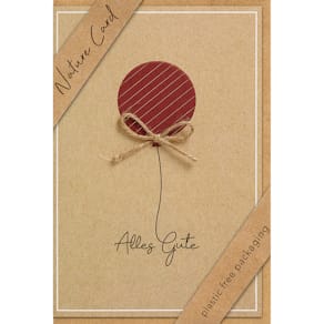 Glückwunschkarte Nature Cards, bunt, mit Umschlag