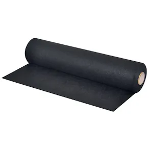 Dekorationsfilt Svart, 0,45 x 5m