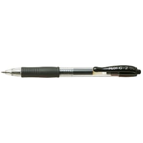 Gelpen m/klik G-2 0,5 sort