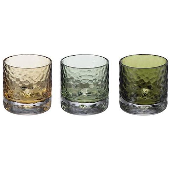 Telysholder NASRA Diam:6,5cm assortert 24st