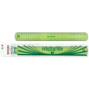 Linjal dubbel m handtag 30cm
