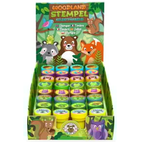 Kinderstempel Trendhaus Waldtiere, sortiert
