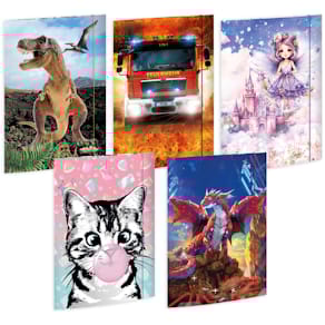 Gummizugmappe RNK Trend, A3, sortiert (14+1 Stück)