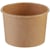 Suppebæger kraft brun 250 ml (8 oz), Ø96 mm, 800 stk