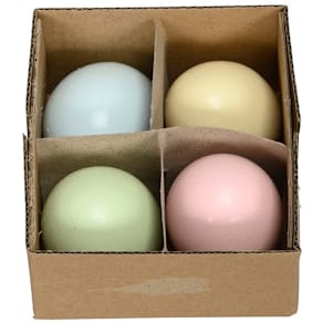 Osterei, 4 St., pastell, sortiert