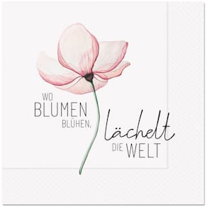 Motivserviette FÜR DICH Lovely Greetings, 33 x 33 cm