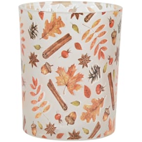 Windlicht POSIWIO Herbst, D10 x H12,5 cm
