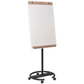 Blädderblocksställ med whiteboard Legamaster Sketch Infinite 5 hjul