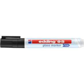 Glasmarker edding, 1,5–3 mm, schwarz