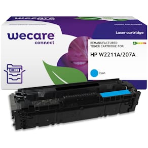 Toner WECARE HP W2211A 207A 1,25K cyan