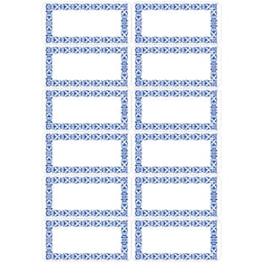 Küchenetikett HERMA Neutral, rechteckig, bunt, 48 Stück