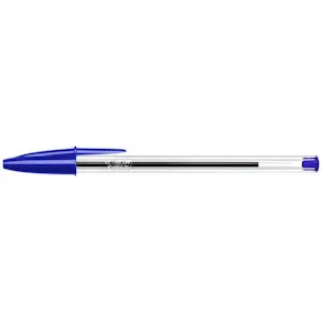 Bläckkulpenna BIC Cristal Medium Blå, 1.0mm, dokumentäkta, 100st
