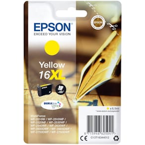Bläckpatron EPSON C13T16344012 Gul