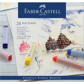 Softpastellkreide Faber-Castell Goldfaber, 24 St.