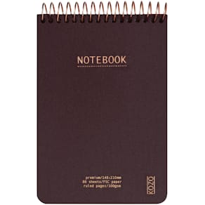 KOZO Anteckningsbok A6 Premium Coffee