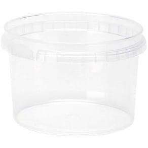 Plastbøtte Handy-Lock Ø97 H66 mm, klar, fødevaregodkendt, 475 sæt