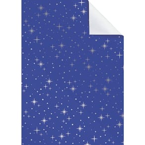 Geschenkpapier Stewo, weihnachtlich, metallic, 50 x 70 cm