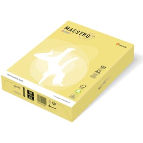Kopierpapier MAESTRO COLOR Pastell, A4, 160g, 250 Blatt, zitronen