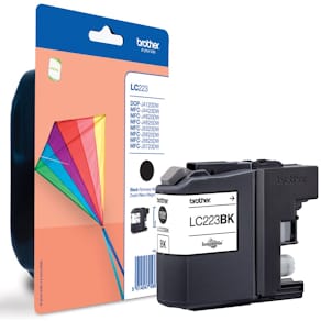 Inktcartridge Brother LC-223BK, zwart, 600 pagina's (OEM)