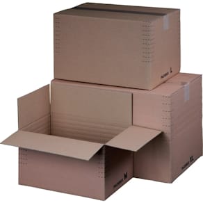 Transportbox SMARTBOX PRO, 1/8 Euro, wiederverschließbar, braun