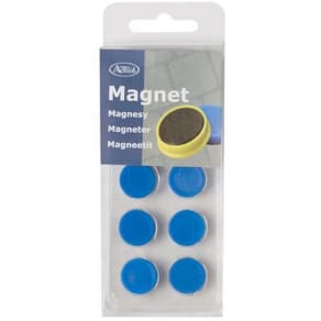 Magnetknapp Actual Blå, 16mm, 10/fp