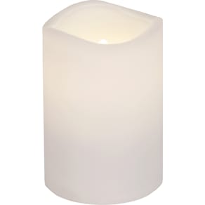 Blockljus STAR T Paul LED 11,5cm vit