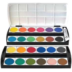 Farbkasten GEHA 24er, sortiert