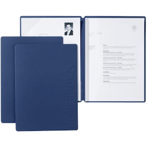 Bewerbungsmappe PAGNA Stream Premium Edition, blau