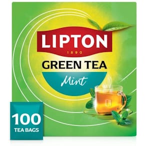 Thee Lipton Feel Good Selection, groene thee munt, doos van 100