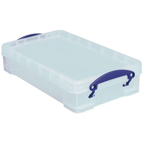 Opbergdoos Really Useful Box 4 liter, transparant