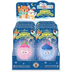 Schlüsselanhänger TRENDHAUS Magic Moments, sortiert, Ø 4 cm