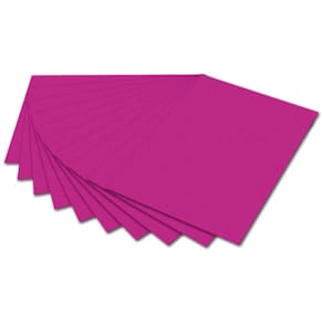 Fotokarton Folia, 50x70 cm, pink, 300g/m², 10 Blatt