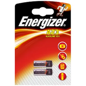 Batteri Energizer Alkaline A23/E23A, 2/fp