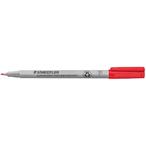 Folienstift STAEDTLER Lumocolor non-permanent F, rot