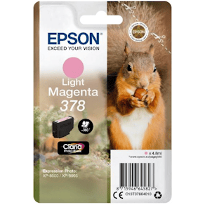 Bläckpatron EPSON C13T37864010 Ljus Mag.