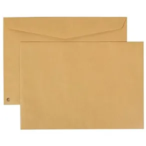 Kuvert SOBER C5 80g FH brun 500/fp