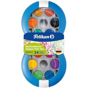 Farbkasten Pelikan Space+, 24 St., blau