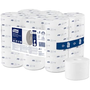 Toiletpapir Tork Premium til T7, 3-lags hvid, 93 mm, 18 rl