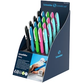 Füllhalter Schneider Wavy, A, sortiert, 20 Stück (Display)