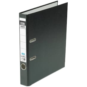 Ordner Elba rado brillant, A4, 5 cm, schwarz