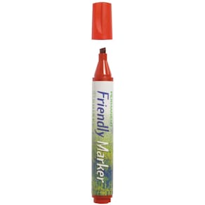 Märkpenna Friendly Marker Röd, sned, 2-5mm