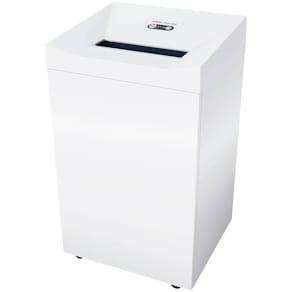 Aktenvernichter HSM Pure 630, weiß, Streifenschnitt, 130 l