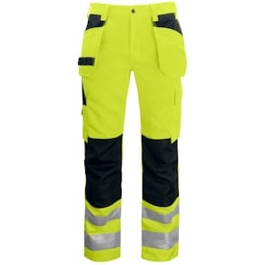 Bukse PROJOB hv. 6531 HiVis C58 gul/sort