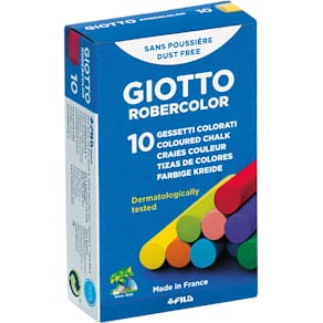 Tafelkreide Giotto Robercolor, 10 Stück, sortiert