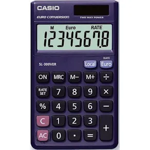 Miniräknare Casio SL-300VER