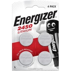 Batteri ENERGIZER Lithium CR2450 4/fp