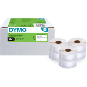 Etikett DYMO Uni. 57x32 mm 1000/FP