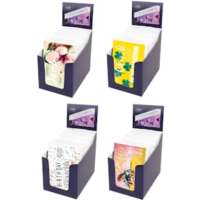 Grußkarte PAPER STYLE Nette Städte, 40 Motive, 10 Stück je Motiv,